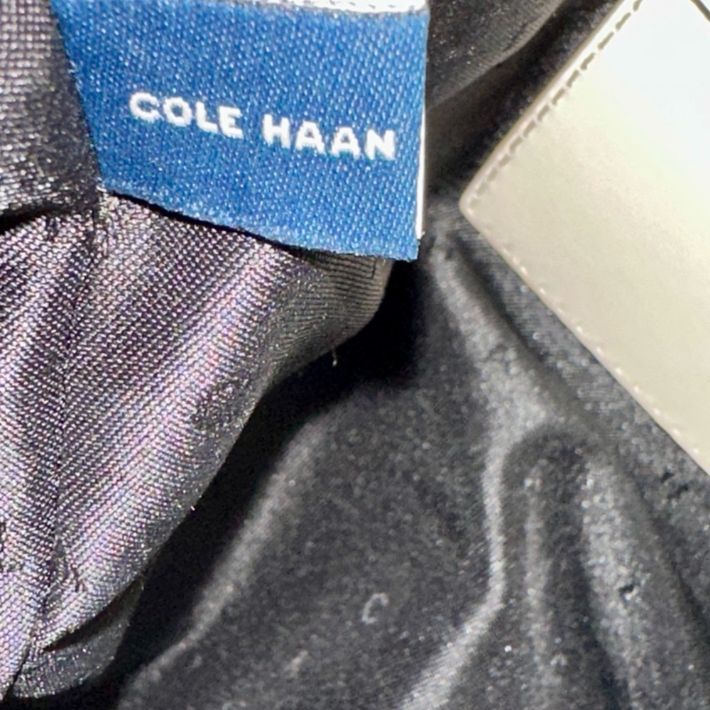 Cole Haan Leather (Genevieve Weave) Shoulder Bag - Picture 10 of 14